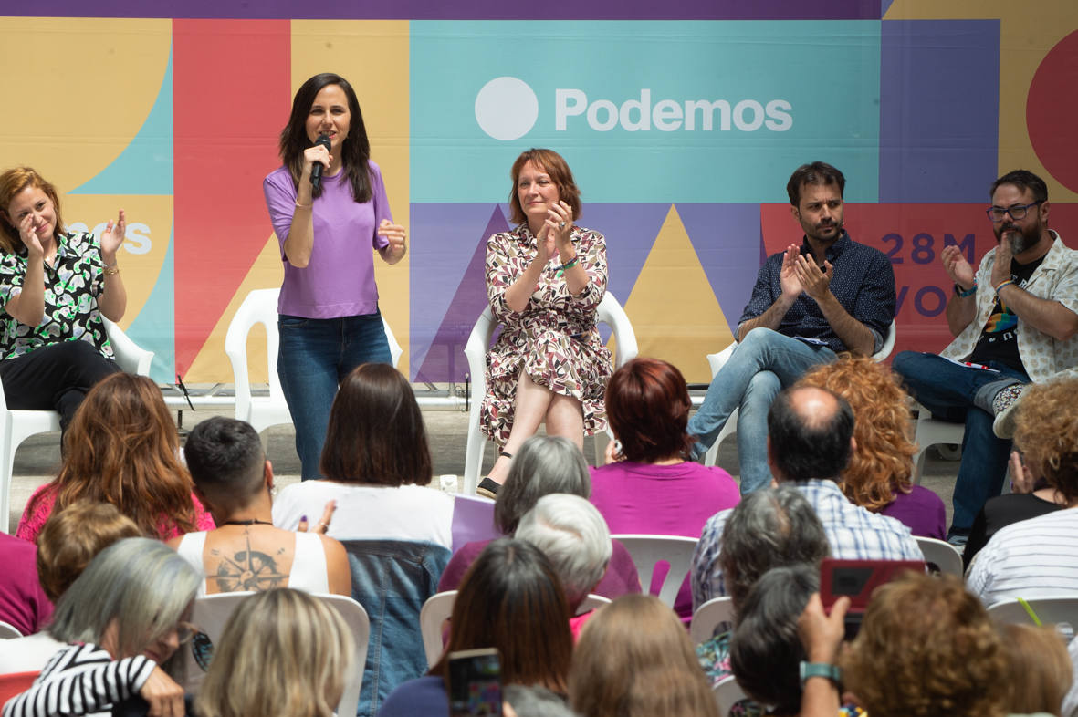 Visita de Ione Belarra a Murcia, en imágenes
