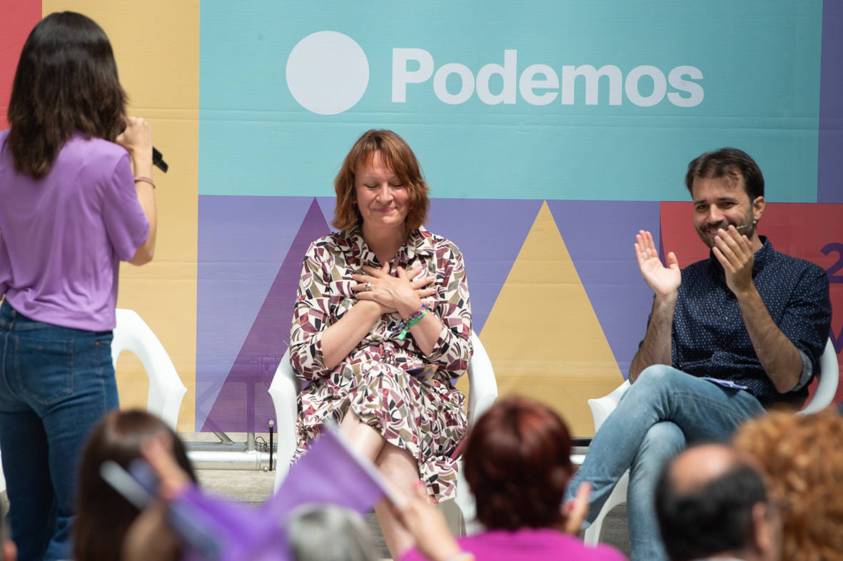 Visita de Ione Belarra a Murcia, en imágenes