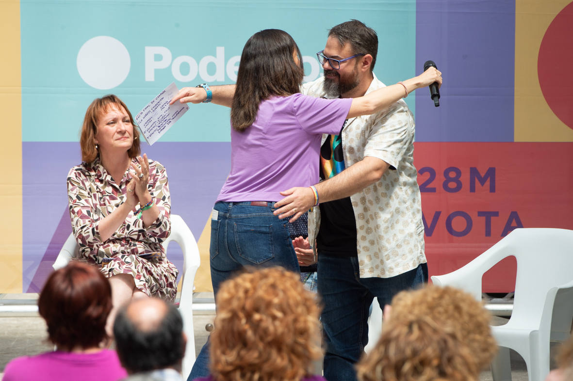 Visita de Ione Belarra a Murcia, en imágenes