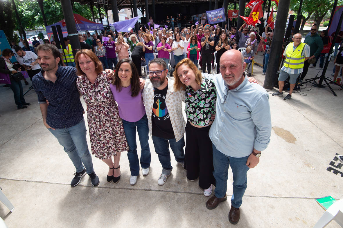 Visita de Ione Belarra a Murcia, en imágenes