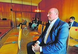 Pedro Antonio Sánchez, en una sesión del juicio del 'caso Auditorio'.