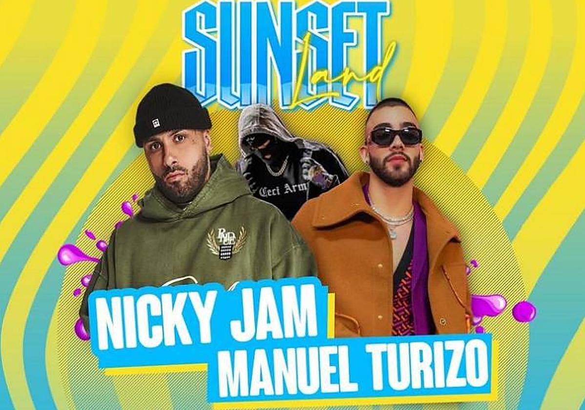 Cartel del Sunsetland Festival.