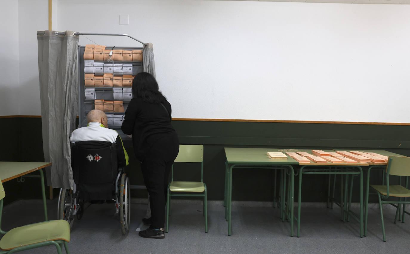 La jornada electoral, en imágenes