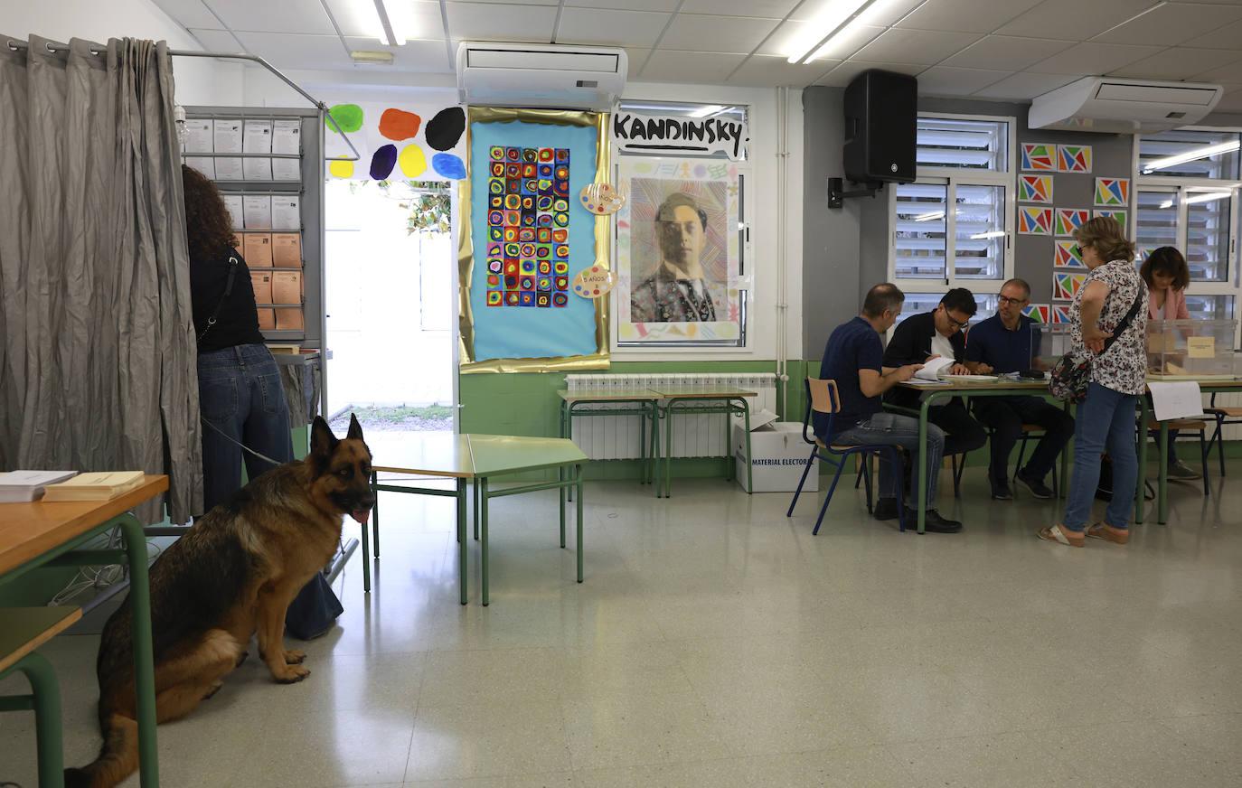 La jornada electoral, en imágenes