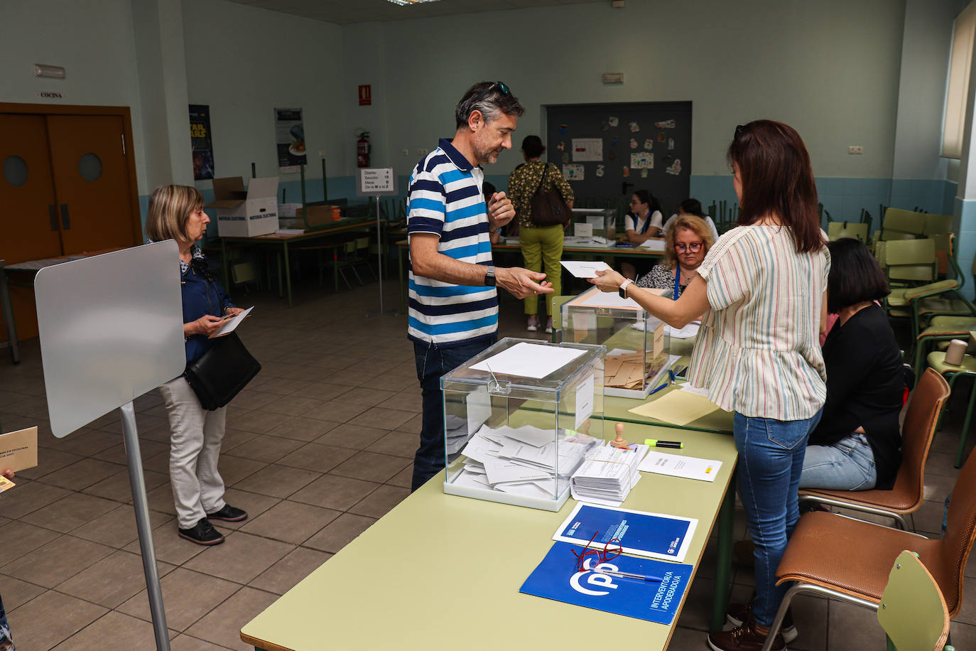 La jornada electoral, en imágenes