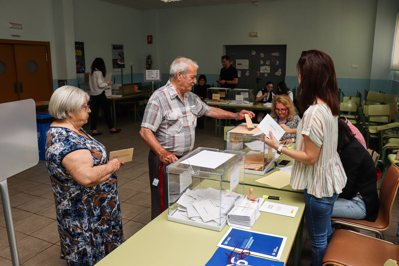 La jornada electoral, en imágenes