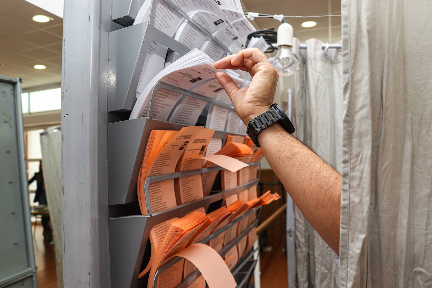 La jornada electoral, en imágenes