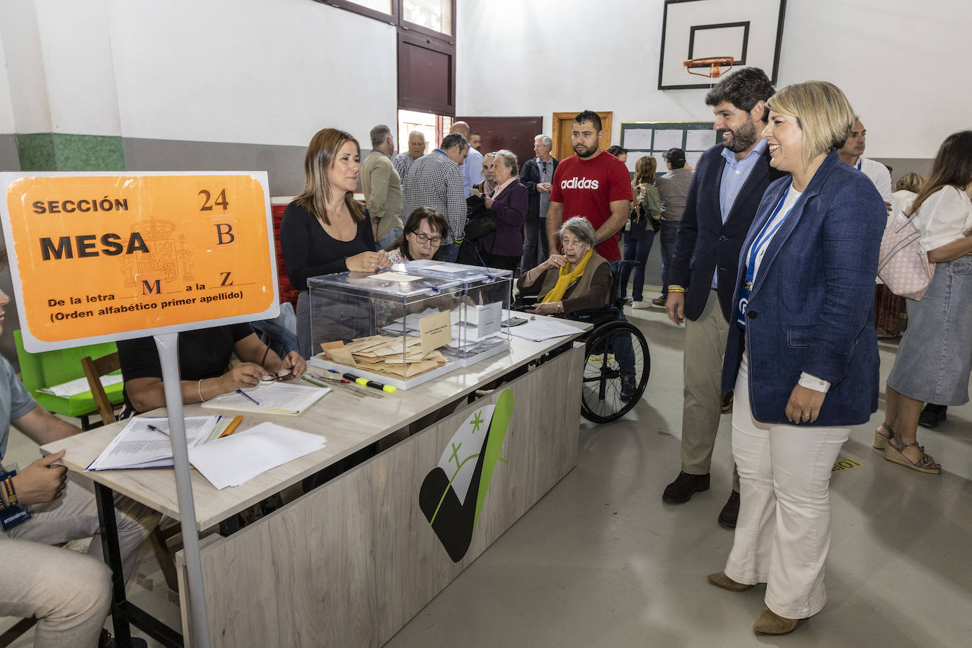 La jornada electoral, en imágenes