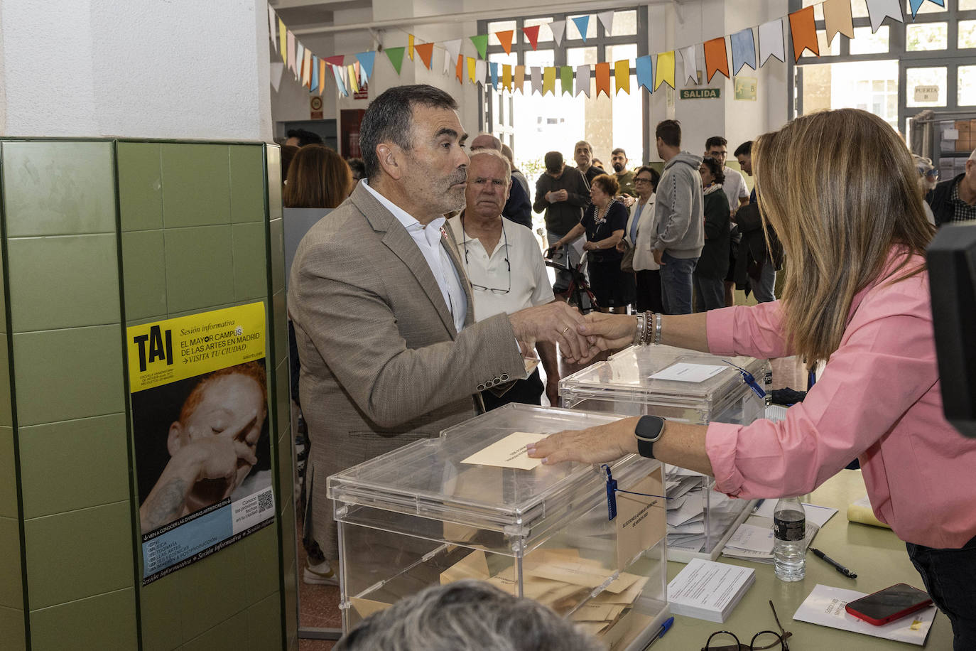 La jornada electoral, en imágenes