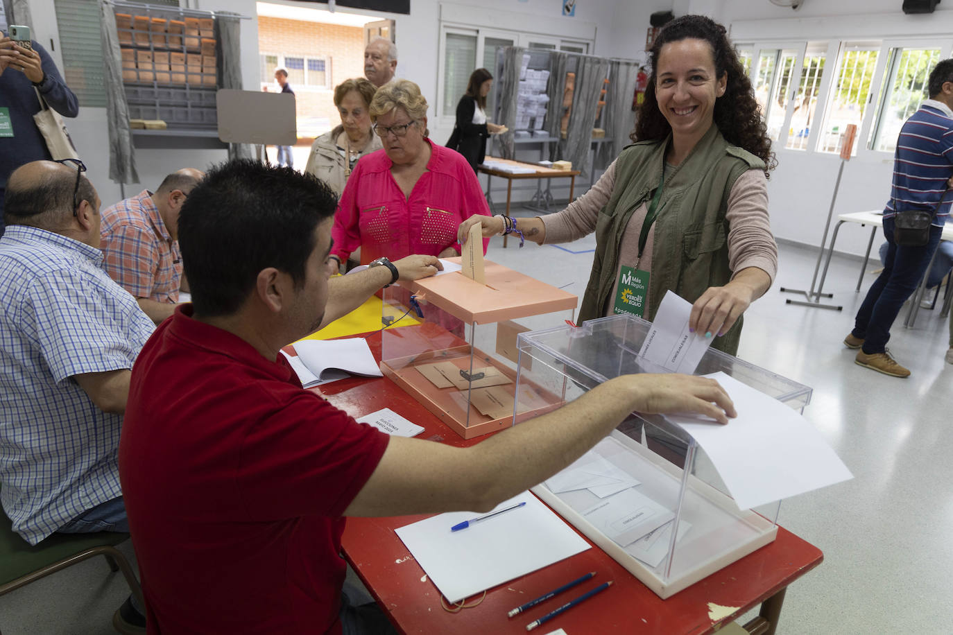 La jornada electoral, en imágenes