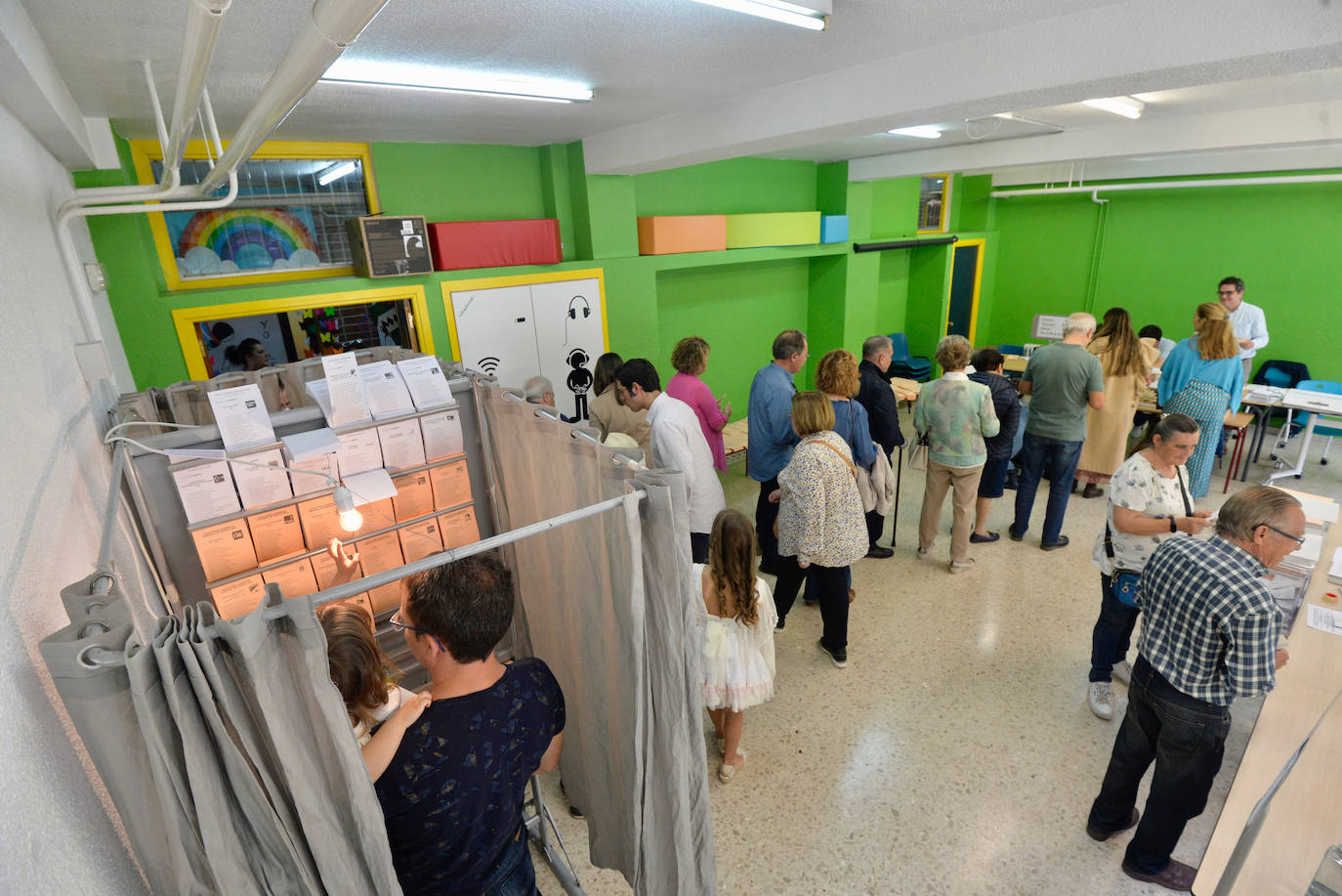 La jornada electoral, en imágenes