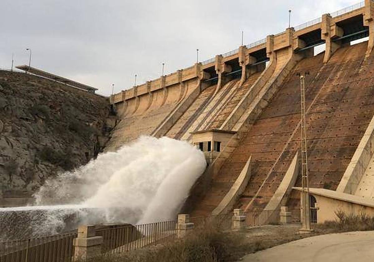 Presa de Santomera, en una imagen de archivo.