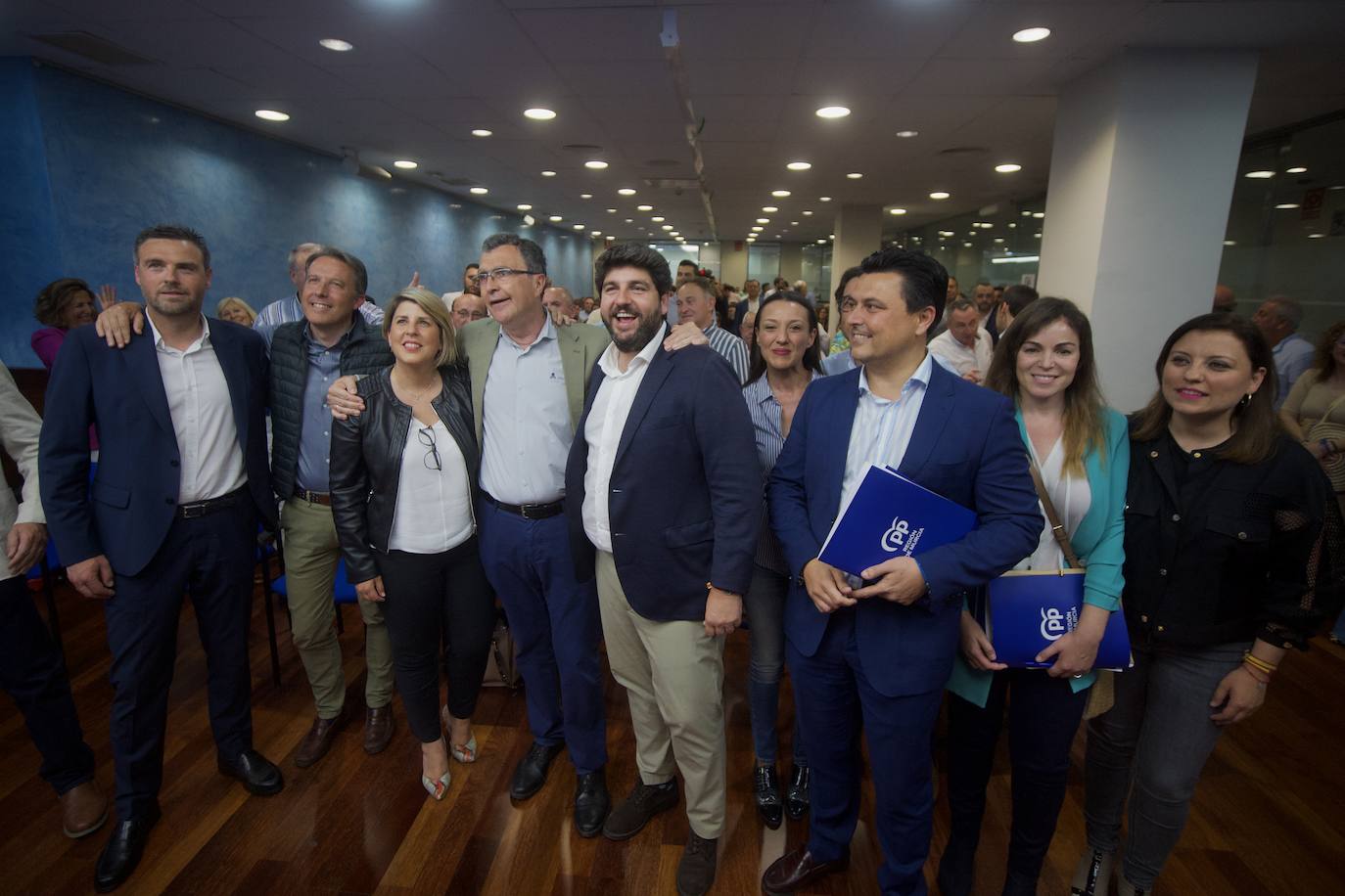 Las imágenes de la Junta Directiva Regional del PP