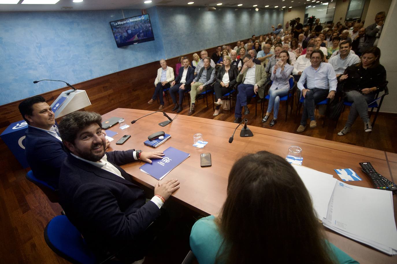 Las imágenes de la Junta Directiva Regional del PP