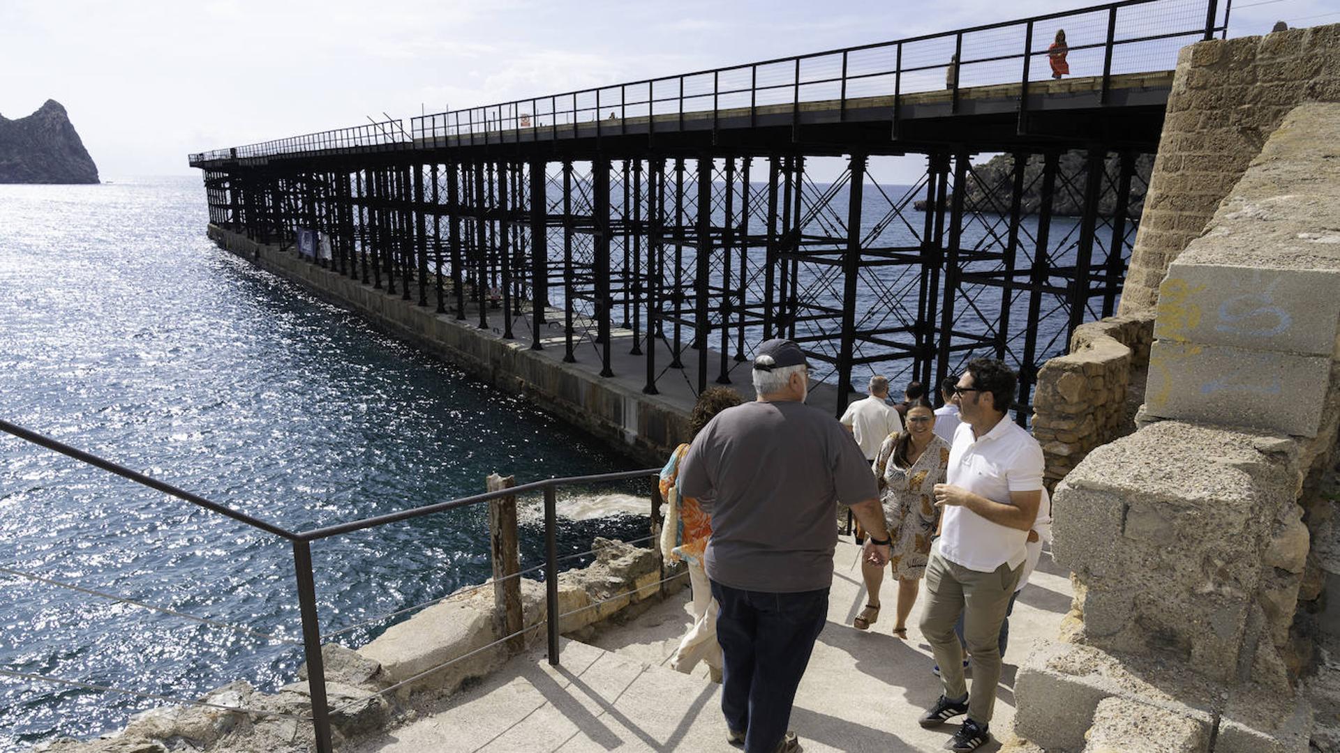 Comienzan las visitas al embarcadero del Hornillo de Águilas