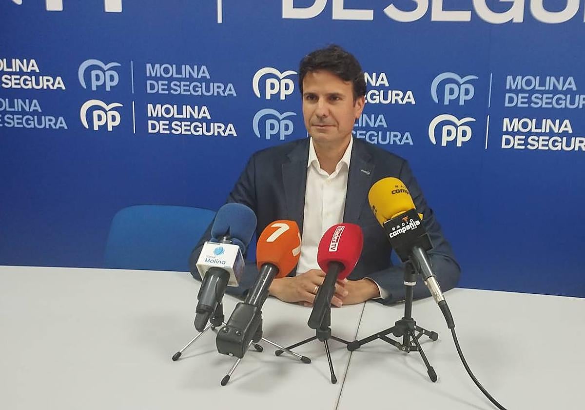 José Ángel Alfonso, candidato del PP a la alcaldía de Molina.