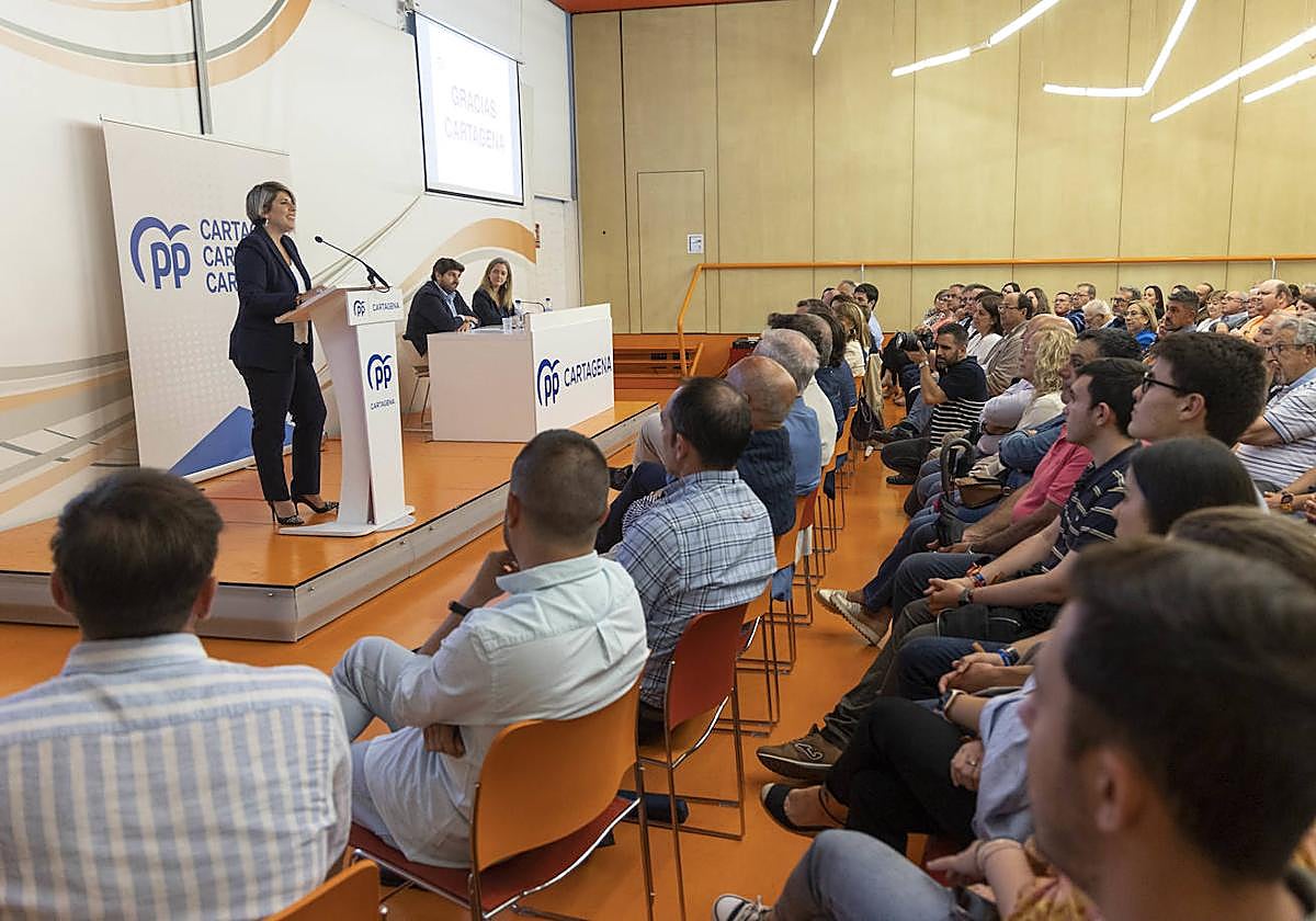 Las imágenes de la junta del PP en Cartagena