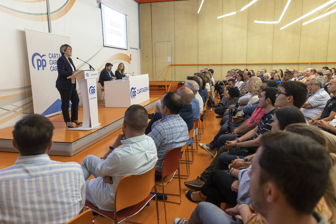 Las imágenes de la junta del PP en Cartagena