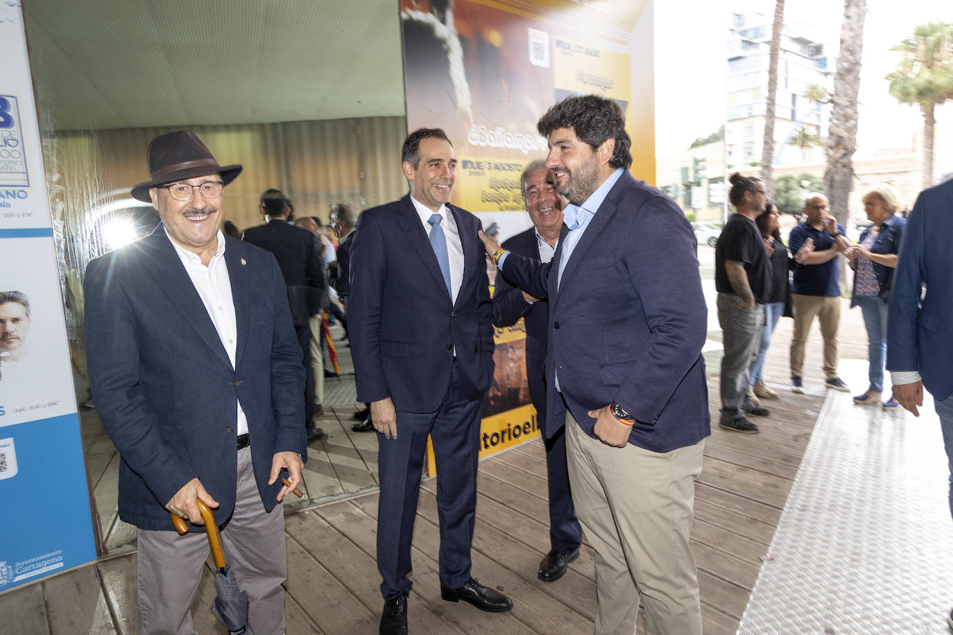 Las imágenes de la junta del PP en Cartagena