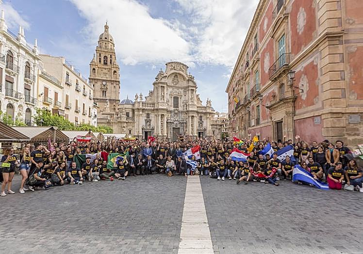 Sus campus de Murcia y Cartagena son foco de atracción internacional, con alumnos de más de 115 nacionalidades de los cinco continentes