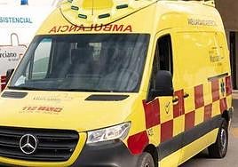 Imagen de archivo de una ambulancia.