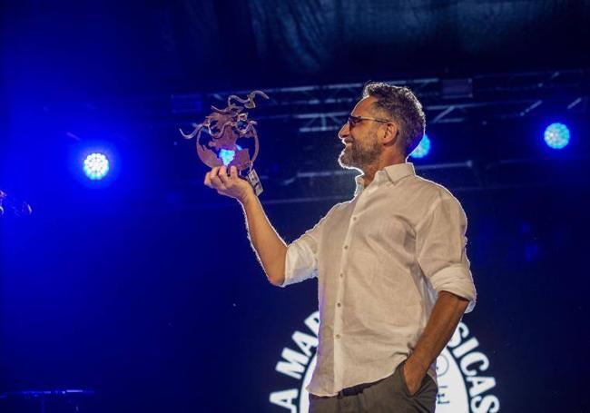 Drexler, con el Premio La Mar de Músicas 2021.