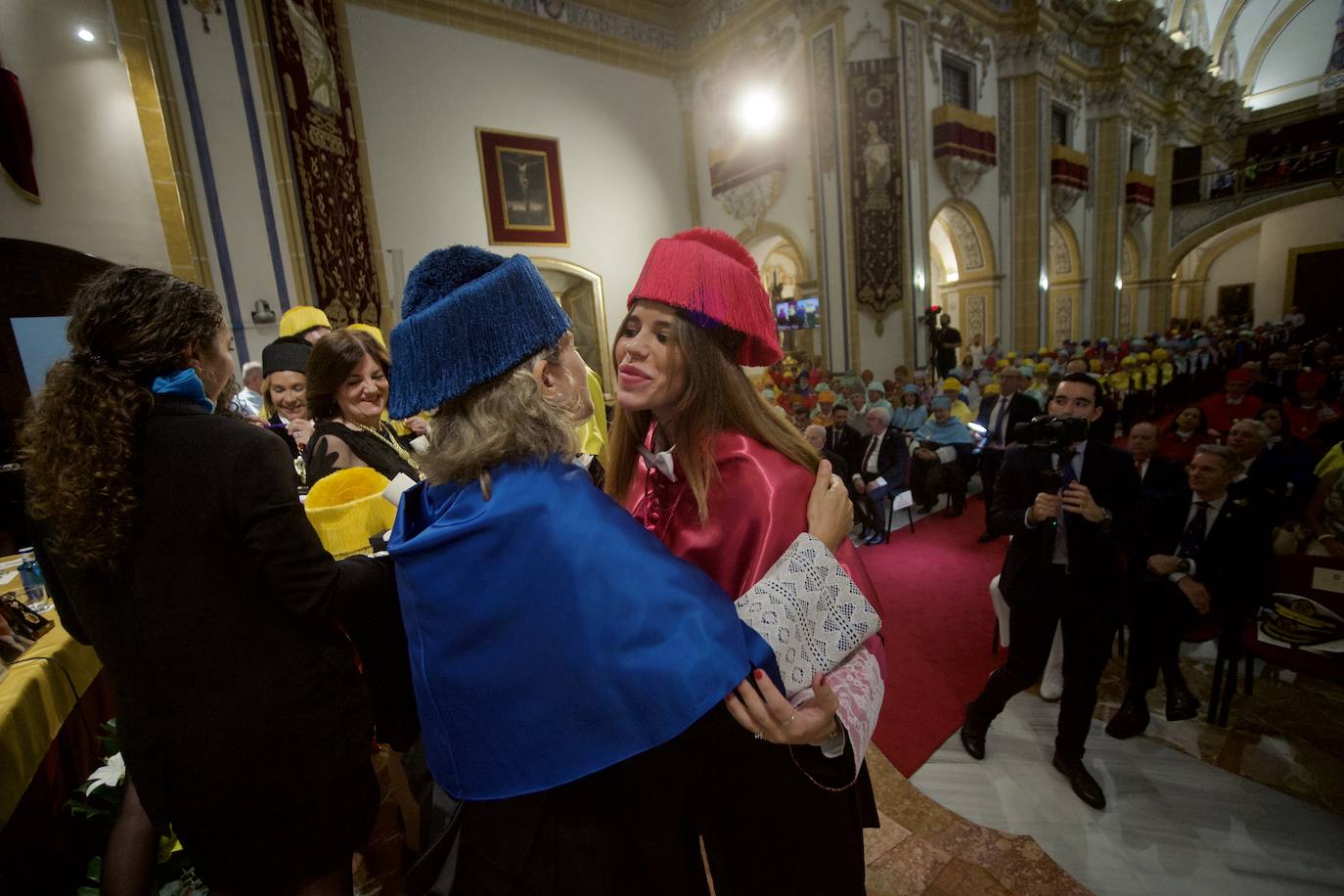 El acto de la UCAM por el día de San Antonio, en imágenes