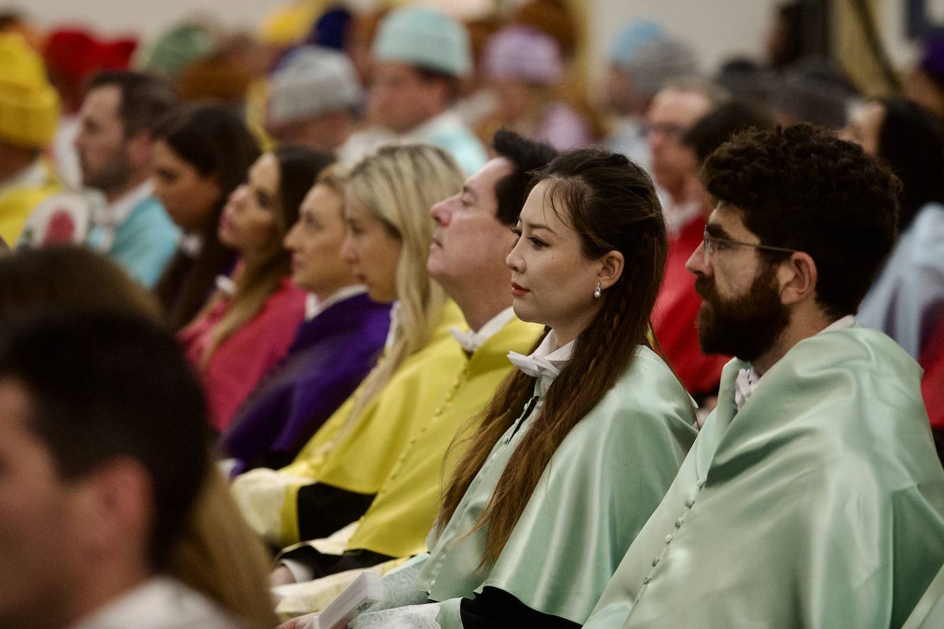 El acto de la UCAM por el día de San Antonio, en imágenes