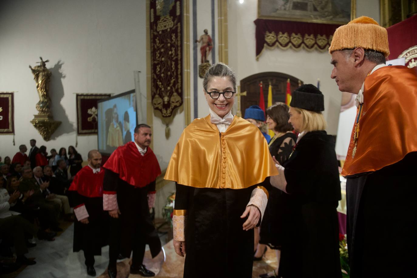 El acto de la UCAM por el día de San Antonio, en imágenes
