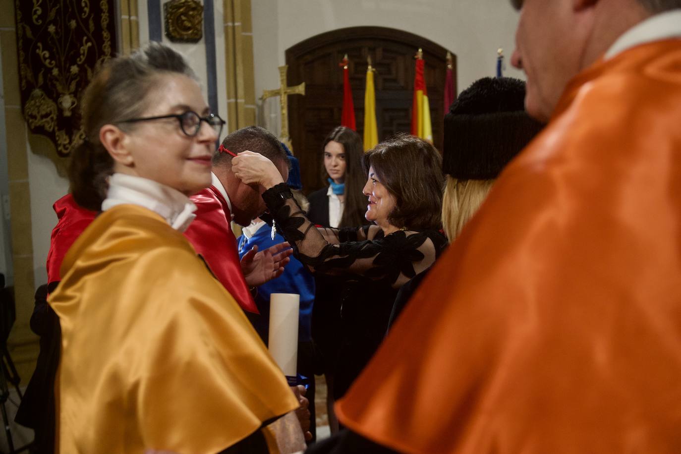 El acto de la UCAM por el día de San Antonio, en imágenes