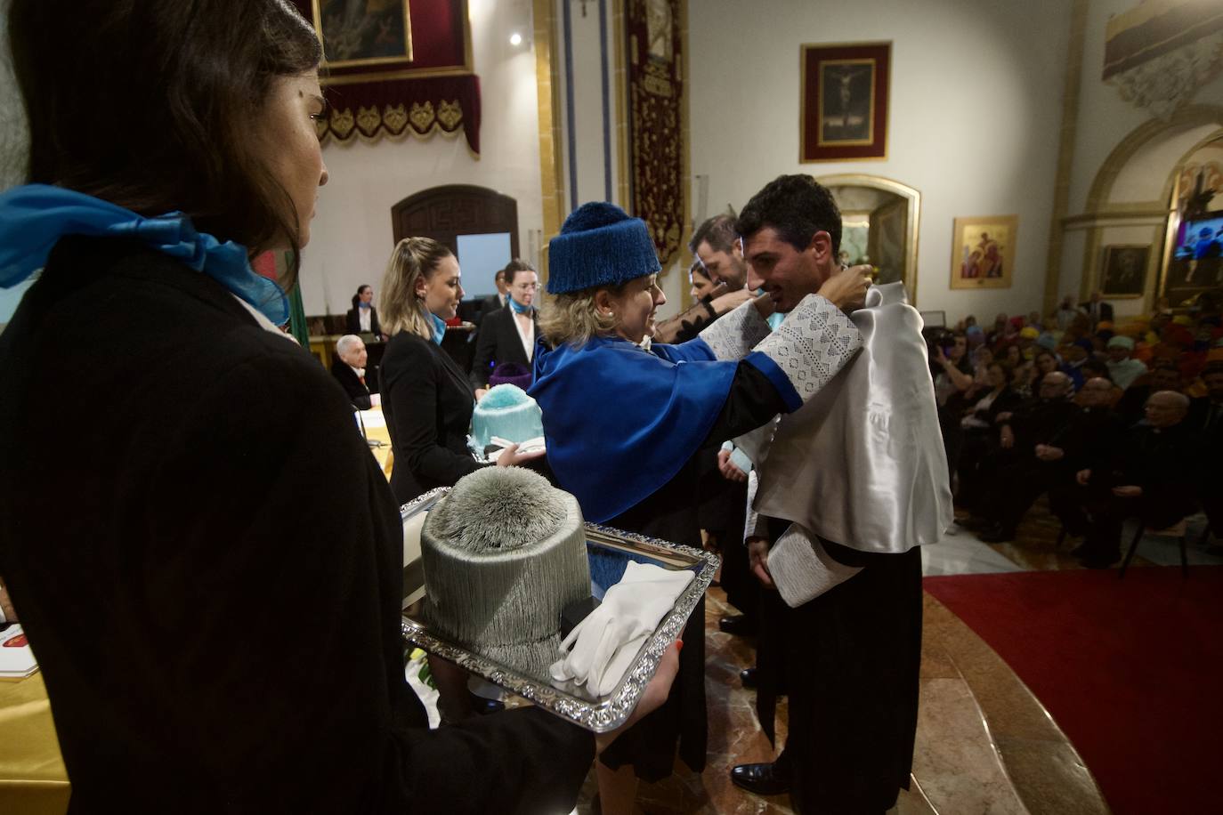 El acto de la UCAM por el día de San Antonio, en imágenes