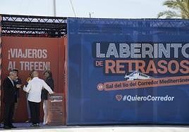 Inauguración del Laberinto de Retrasos en Cartagena, en imágenes
