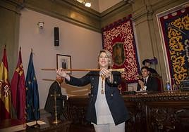 Noelia Arroyo toma el bastón de mando.