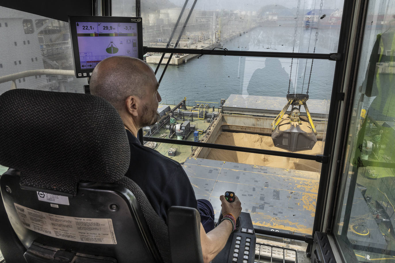 El Puerto de Cartagena es el segundo de España que más cereal importa