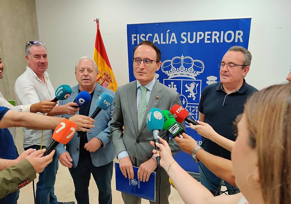 José Luis Díaz Manzanera, este lunes por la mañana.