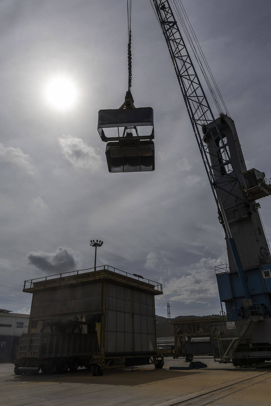El Puerto de Cartagena es el segundo de España que más cereal importa