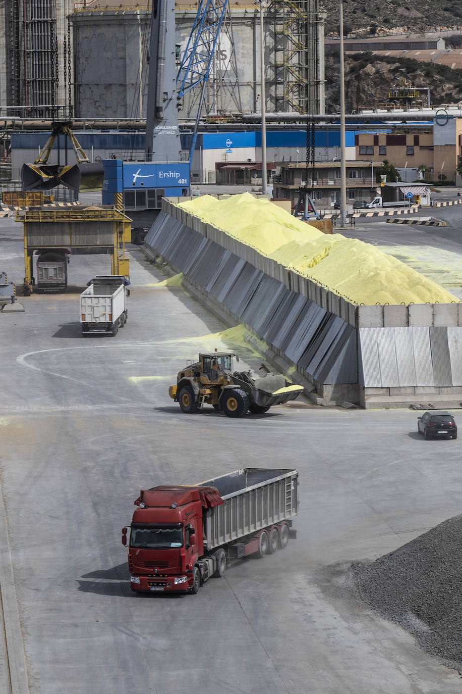 El Puerto de Cartagena es el segundo de España que más cereal importa