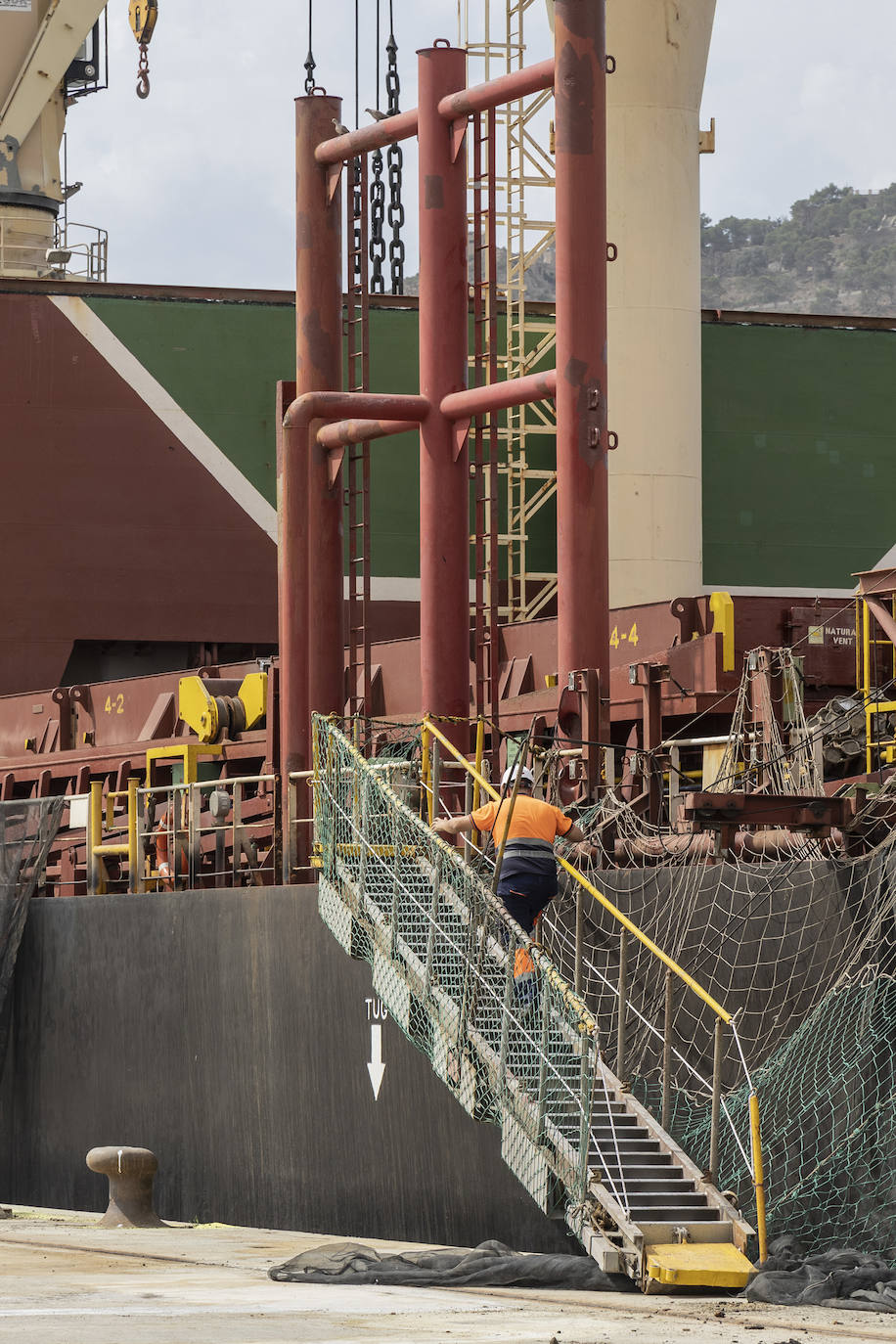 El Puerto de Cartagena es el segundo de España que más cereal importa