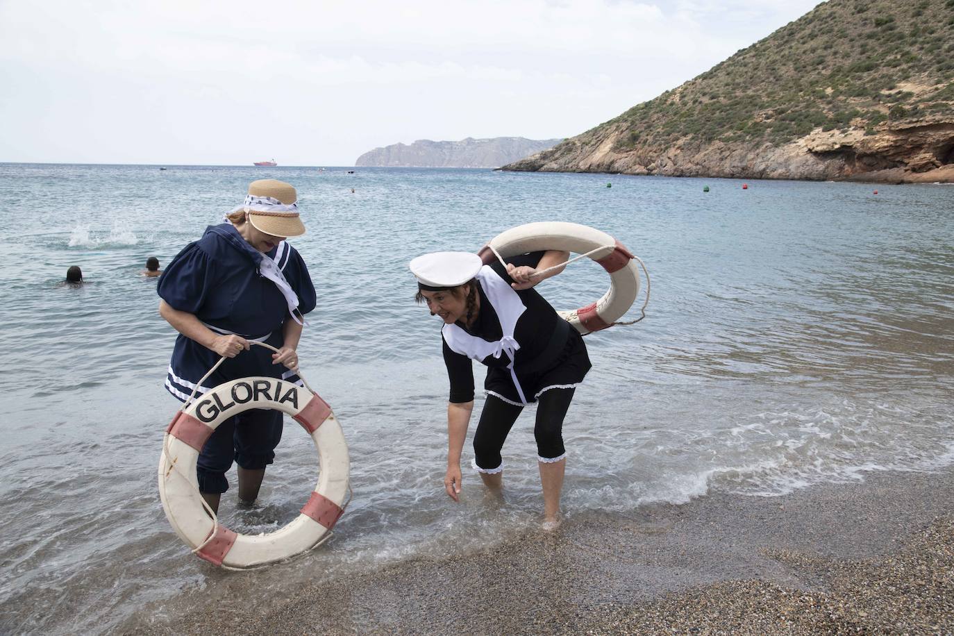 Los modernistas recuperan los baños de época en El Portús