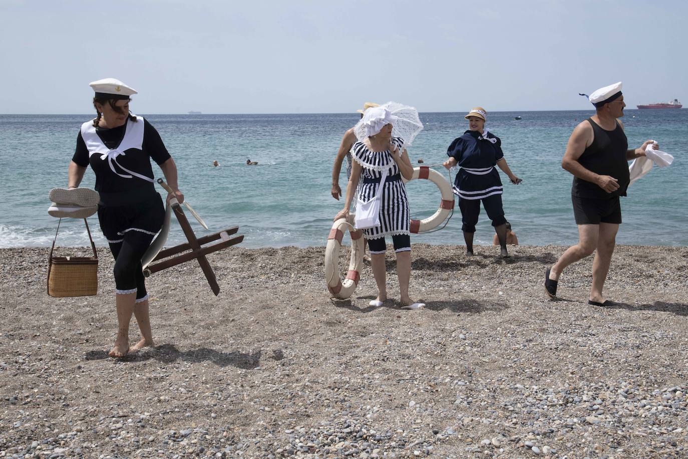 Los modernistas recuperan los baños de época en El Portús