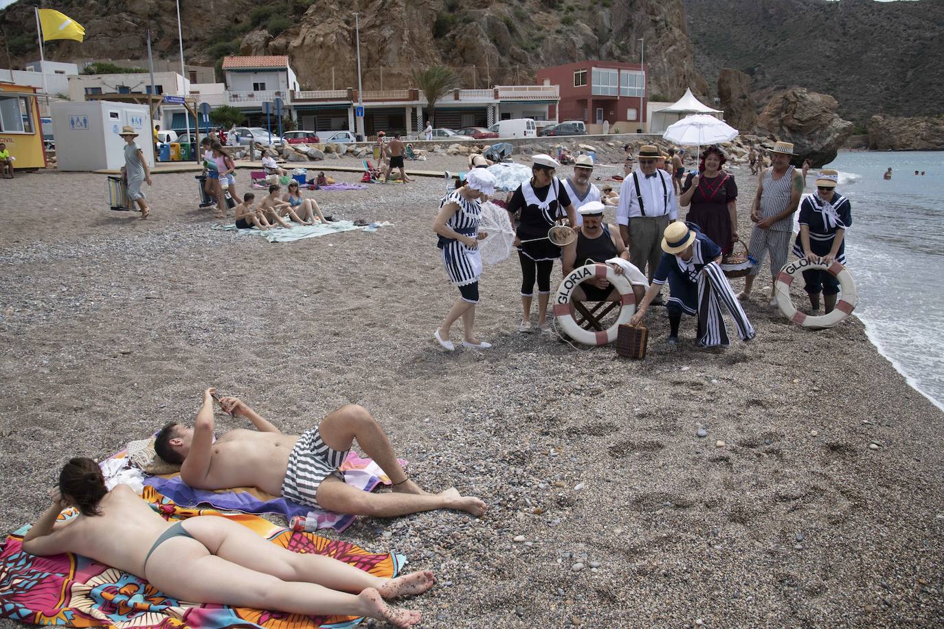 Los modernistas recuperan los baños de época en El Portús