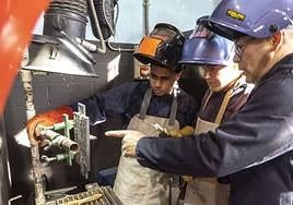 Alumnos de FP, en una imagen de archivo.