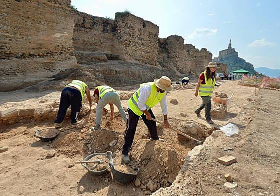 Los trabajos actuales se centran en las excavaciones arqueológicas.
