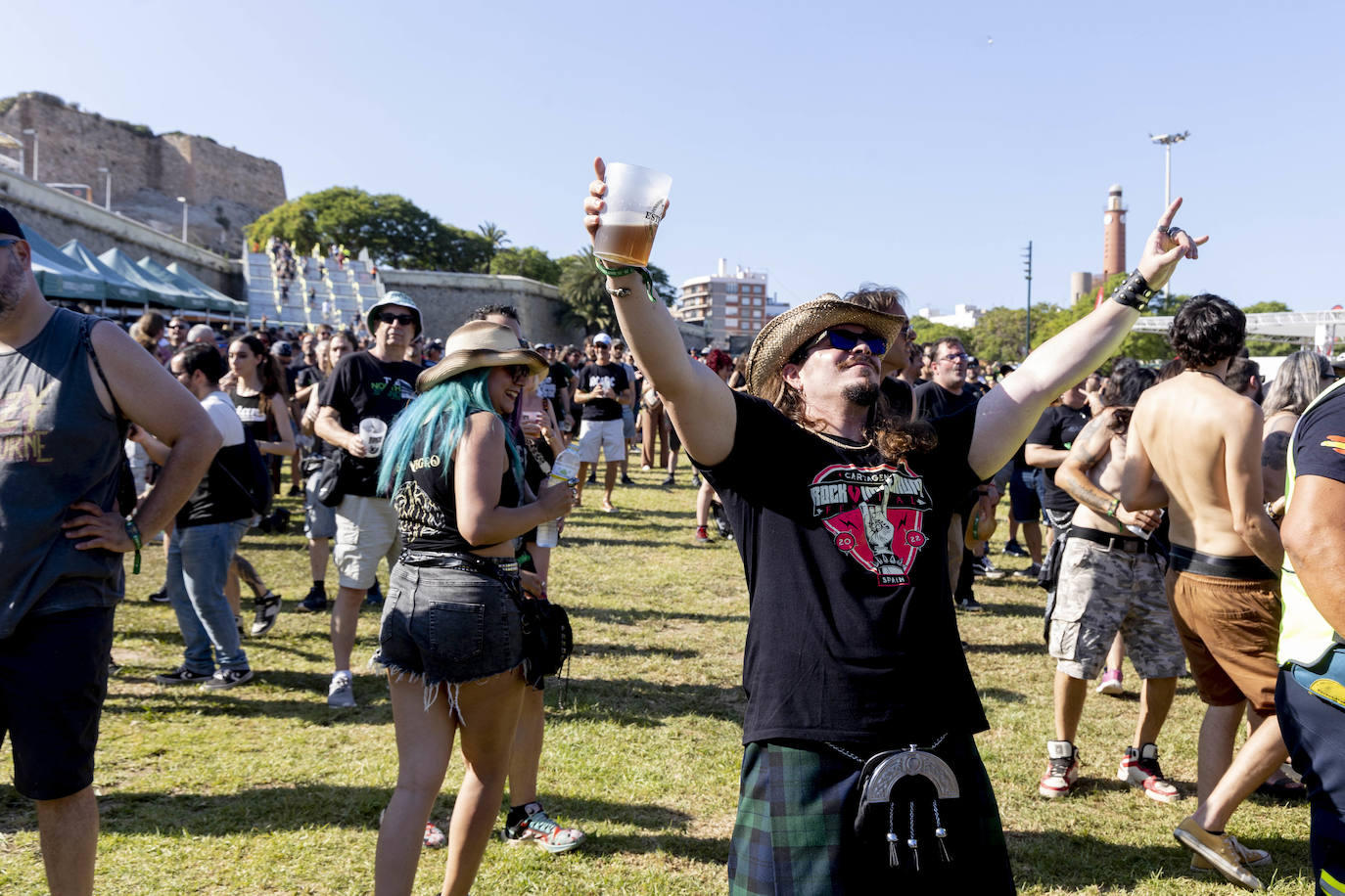 La primera jornada del Rock Imperium, en imágenes