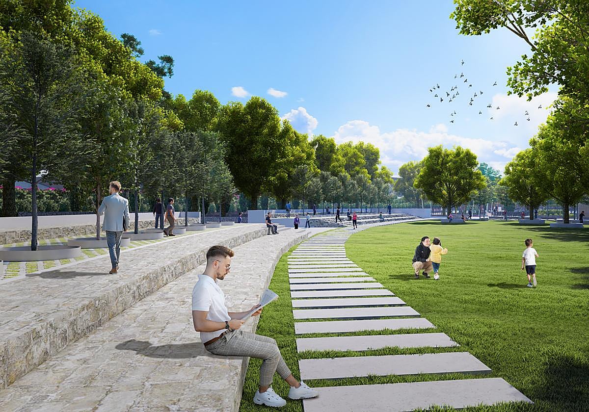 Imagen virtual del segundo proyecto presentado al Ministerio y que ha sido rechazado.