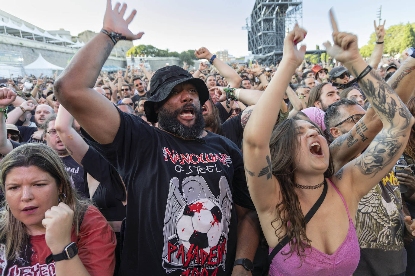 La primera noche del Rock Imperium, en imágenes