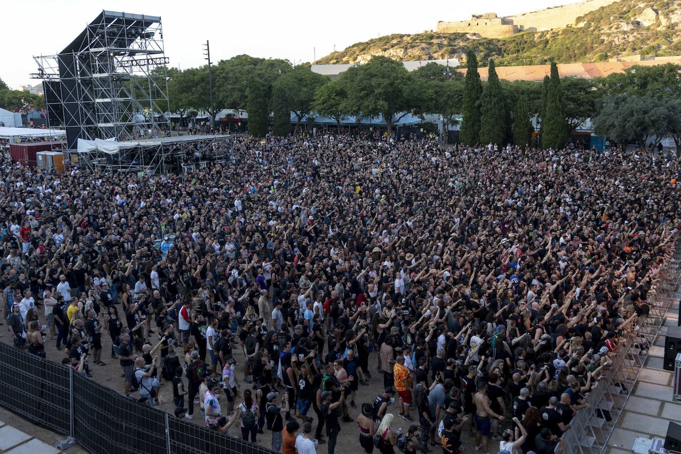 La primera noche del Rock Imperium, en imágenes