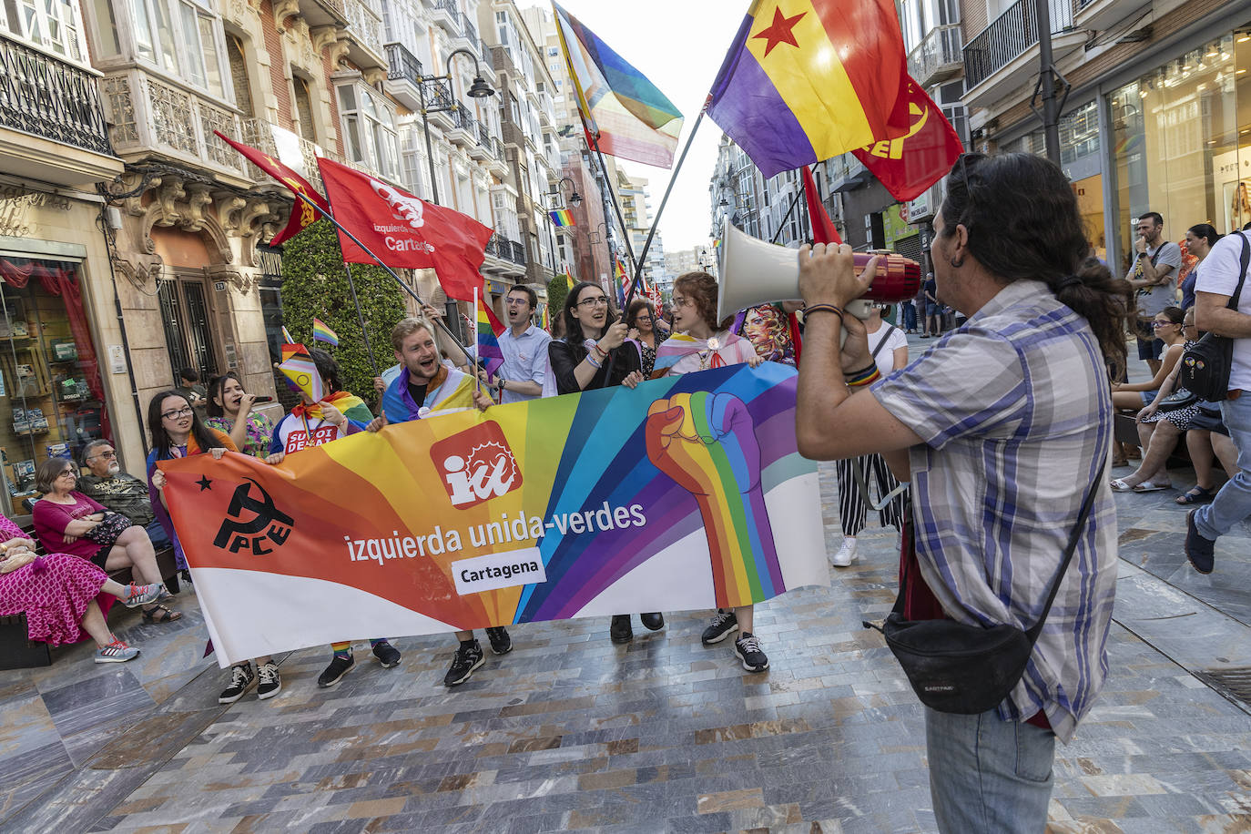 El Orgullo LGTBI de Cartagena, en imágenes