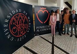 Presentación del nuevo logo de la UMU.