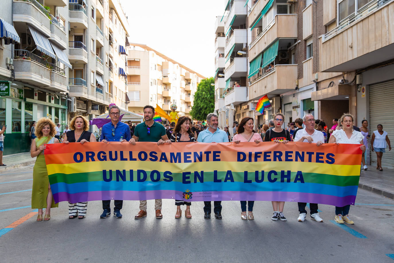 El Orgullo protesta contra la entrada de la ultraderecha en el gobierno de Orihuela